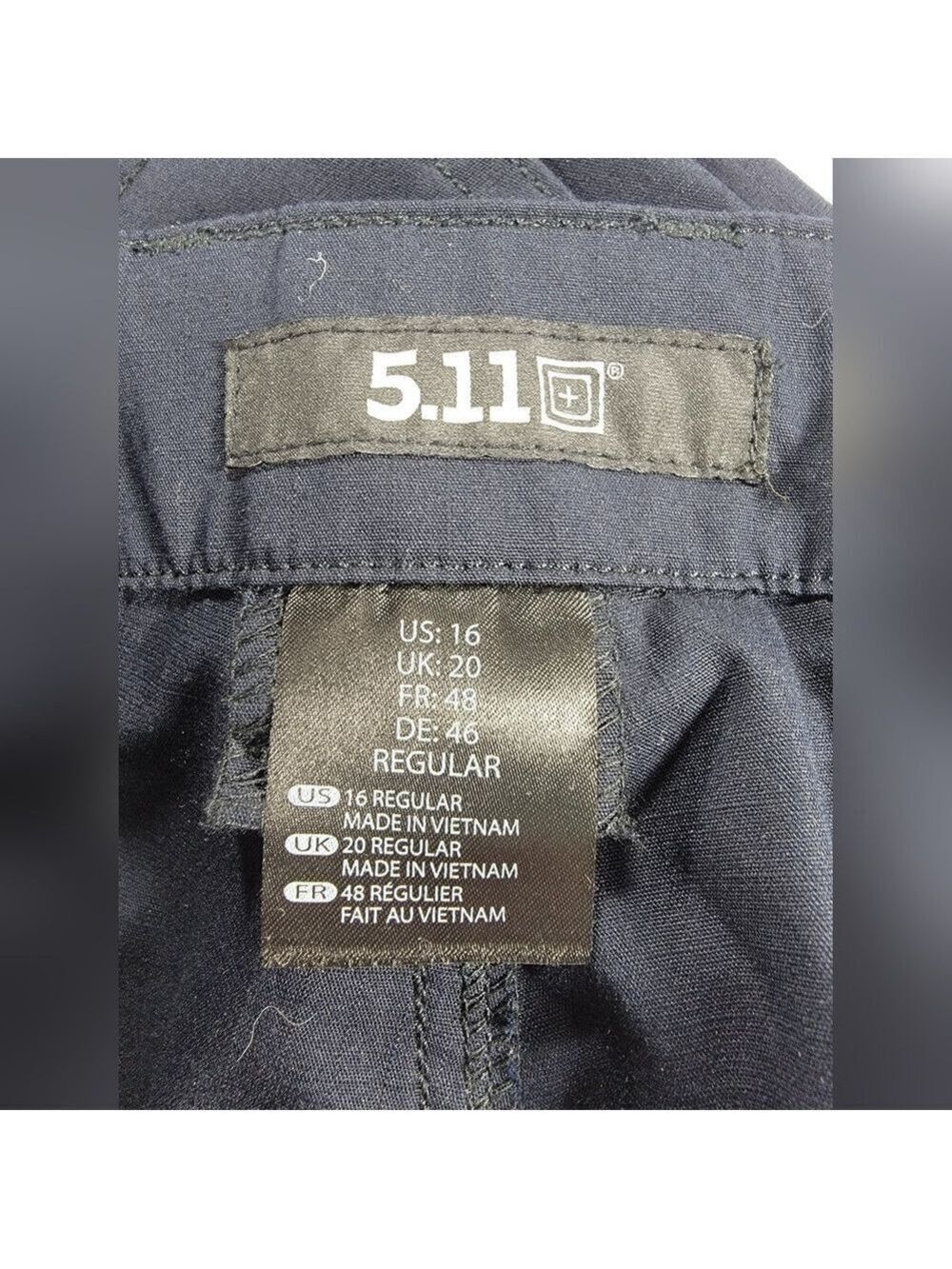 NEW 5.11 Tactical Women's 16 ABR Pro Tactical Stretch Ripstop Blue Pants 32"L - Picture 5 of 16